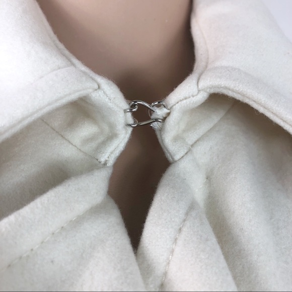 Guess double breasted cream coat XL - Picture 5 of 8